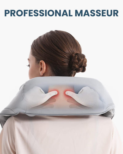 Deep Kneading Neck Hand-Shaped Massager Wireless.