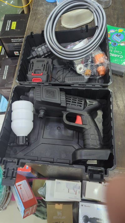 Car Washer Pump - Pressure Washer- Glass, walls, Floor. Rechargeable