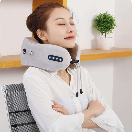 Neck and Shoulder Massager with Heat, Portable Massage Pillow