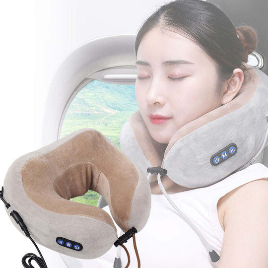 Neck and Shoulder Massager with Heat, Portable Massage Pillow