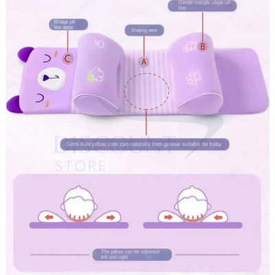 Baby Shaping Head Support Pillow - (IMPORTED)
