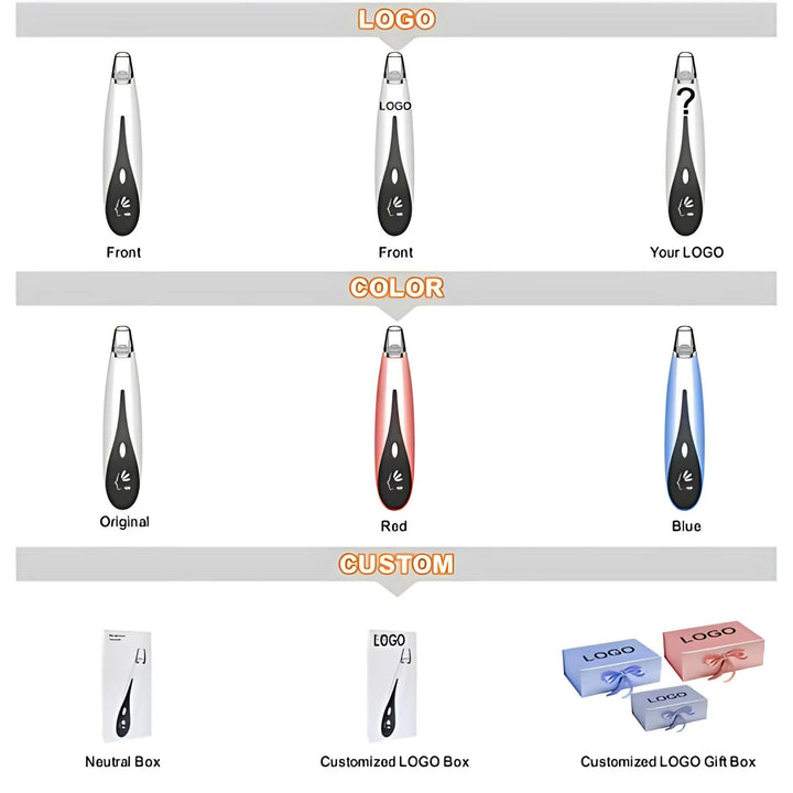 Electric Blackhead Remover, Acne Treatment & Pore Cleaner, for Clear Skin