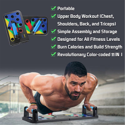 12-IN-1 MULTIFUNCTION PUSH-UP BOARD