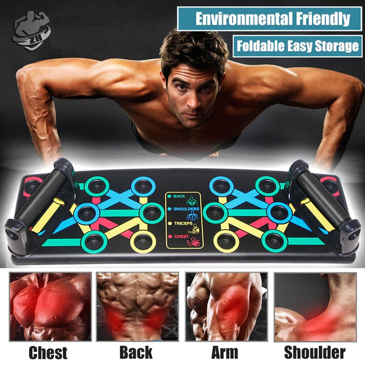 12-IN-1 MULTIFUNCTION PUSH-UP BOARD