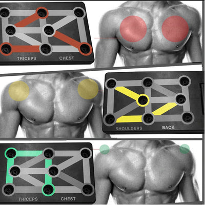 12-IN-1 MULTIFUNCTION PUSH-UP BOARD
