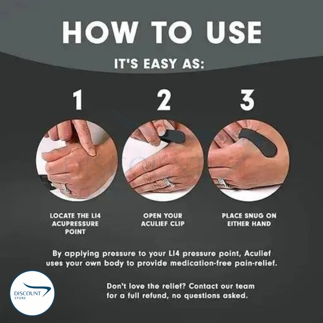 Acupressure Magnetic Sugar Control Clip - (IMPORTED)