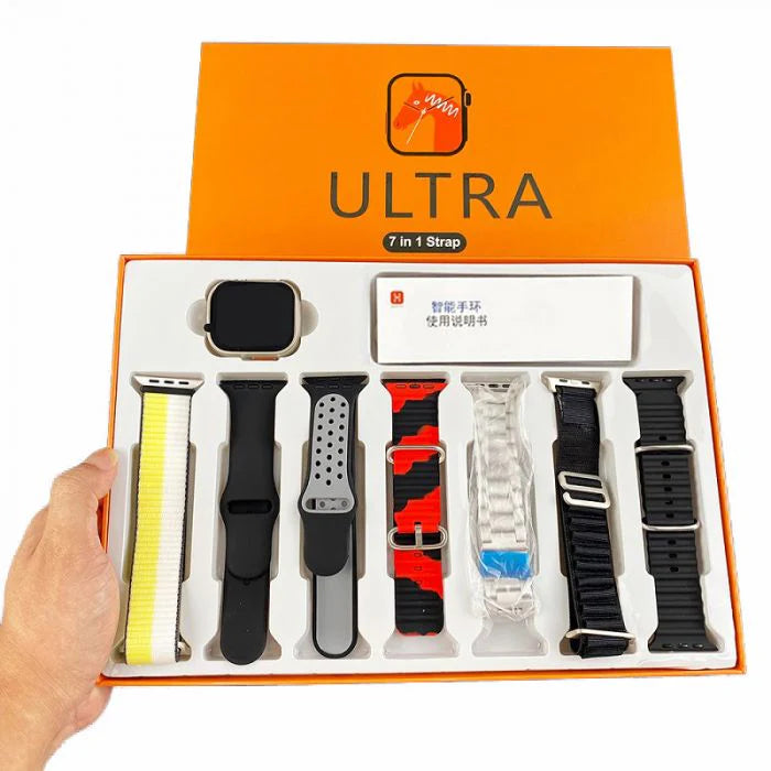 ULTRA SMART WATCH Ultra 7 in 1 Strap Smartwatch 2025 Newest