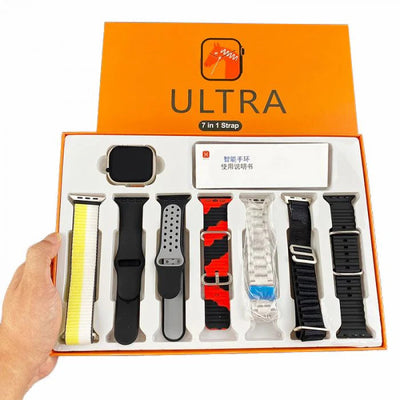 ULTRA SMART WATCH Ultra 7 in 1 Strap Smartwatch 2025 Newest