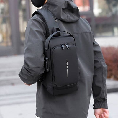 Anti theft cross body bag - bag - charger - USB charging port - HAYANO