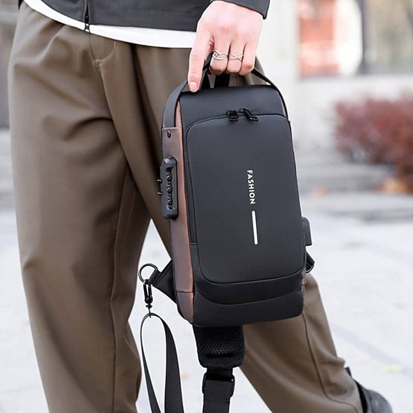 Anti theft cross body bag - bag - charger - USB charging port - HAYANO