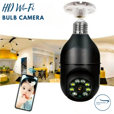 Wireless Wifi Bulb Security Camera - (IMPORTED)