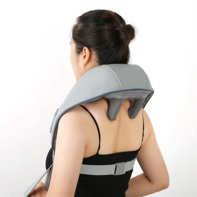 Deep Kneading Neck Hand - Shaped Massager Wireless. - HAYANO