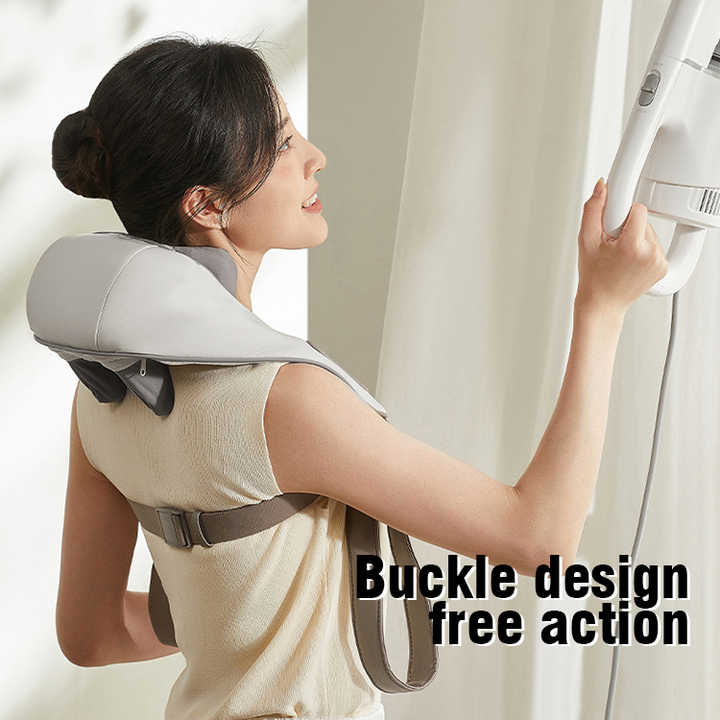 Deep Kneading Neck Hand - Shaped Massager Wireless. - HAYANO
