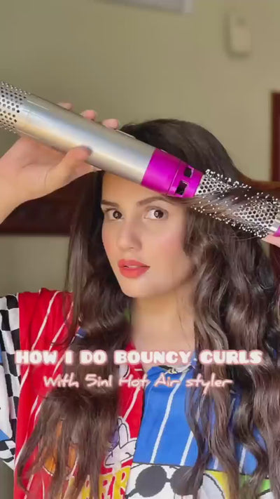 5 in 1 Hair Dryer & Styler – Curling, StraightNER