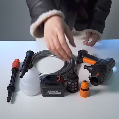 Car Washer Pump - Pressure Washer- Glass, walls, Floor. Rechargeable