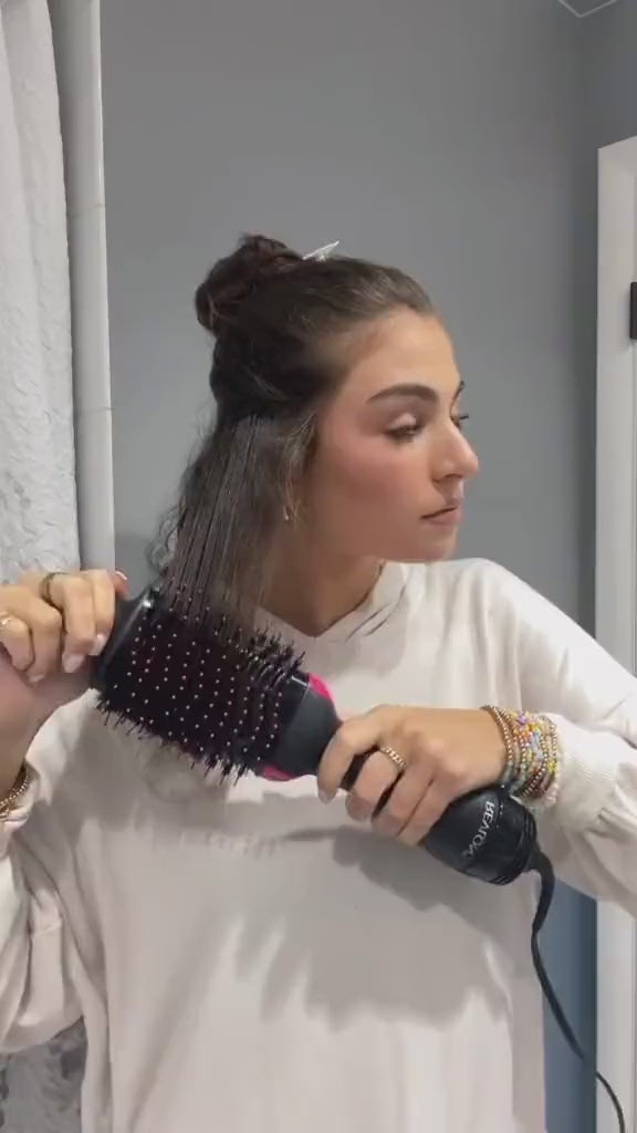 one step hair drier and straightner