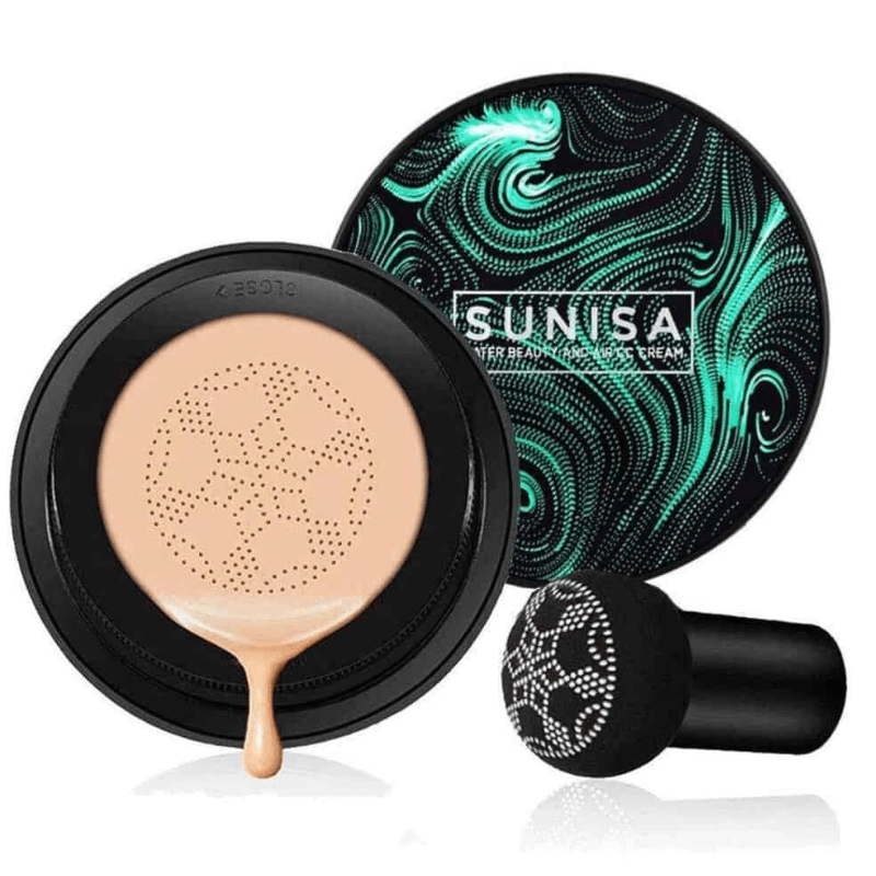 Sunisa 3 In 1 Air Cushion Cc And Bb Cream Waterproof Foundation. - HAYANO